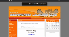 Desktop Screenshot of beavercreeklacrosse.com
